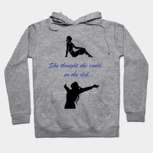 Inspirational quote for females Hoodie